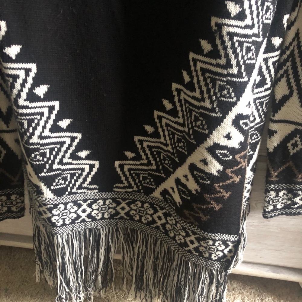 Black Atzec Cardigan